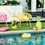 Oh Joy! Lemon Shaped Outdoor Throw Pillow, 16"