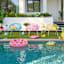Oh Joy! Pink Round Disc Outdoor Chair