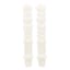 Found & Fable 2-Pack White Bubble Tapers Candles, 7"