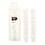 Found & Fable 2-Pack White Bubble Tapers Candles, 7"