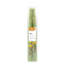 2-Pack Yellow Dried Flower Embedded Green Taper Candles, 10"