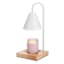 White Metal Candle Lamp Warmer