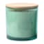 Blue Sprayed Glass Citronella Candle, 50oz
