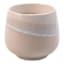 Tan Reactive Glaze Ceramic Citronella Candle, 13oz
