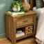 Honeybloom Rectangle Weave Water Hyacinth Storage Basket, Small