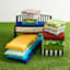 Tahiti Beige Outdoor Wicker Seat Cushion