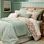 Honeybloom 3-Piece Green Dash Matelasse Coverlet Set, Full/Queen