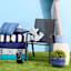 Alana Blue Ceramic Outdoor Planter, Small