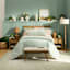 Wood Finish Resin Twist Floor Lamp, 64"