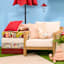 Cinnamon Premium Woven Outdoor Deep Seat Cushion