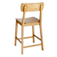 Cline Counter Stool, Rustic Natural