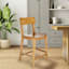 Cline Counter Stool, Rustic Natural