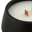 Black Wood Wick Citronella Candle, 12oz