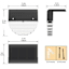6-Pack 13-Lumen Solar Color Changing Deck Lights