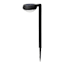 15-Lumen Solar Black Down Pathway Light
