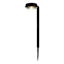 15-Lumen Solar Black Down Pathway Light