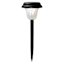 8-Pack 5-Lumen Solar Black Moonlight Pathway Lights