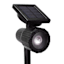 20-Lumen Solar Black Spotlight