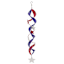 Patriotic Star Wind Chime, 35.5"