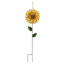 Homespun Harvest Spinning Sunflower Yardstake, 21"