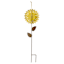 Homespun Harvest Spinning Sunflower Yardstake, 21"