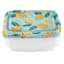 20-Piece Lemons Blue Rectangle Food Storage Set