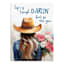 Life is Tough Darlin Canvas Wall Art, 16x12