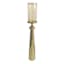 Providence Gold Oversized Hurricane Candle Holder, 34"