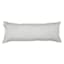 Crosby St. Brown Faux Leather Oblong Throw Pillow, 14x36