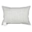 Crosby St. Brown Faux Leather Oblong Throw Pillow, 14x20