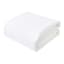 Providence 5-Piece White Ribbed Velvet Comforter Set, Full/Queen