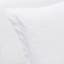 Providence 5-Piece White Ribbed Velvet Comforter Set, Full/Queen