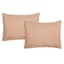 Honeybloom 3-Piece Pink Washed Microfiber Quilt Set, Full/Queen