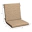 Neutral Tempo Grain Premium Woven Outdoor Hinged Cushion