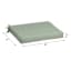 Spa Blue Premium Woven Outdoor Square Seat Cushion