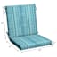 Sea Breeze Blue Premium Woven Outdoor Hinged Cushion