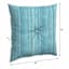 Sea Breeze Blue Premium Woven Outdoor Tufted Back Cushion