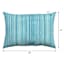 Sea Breeze Premium Woven Lumbar Outdoor Throw Pillow, 14x20