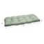 Spa Blue Premium Woven Outdoor Wicker Settee Cushion