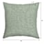 Spa Blue Premium Woven Oversized Square Outdoor Throw Pillow, 20"