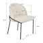 Aria Dining Chair, Cream
