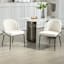 Aria Dining Chair, Cream