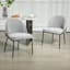 Aria Dining Chair, Light Grey