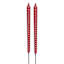 2-Pack Red Citronella Flare Candles, 7.5oz
