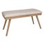 Brooks Wooden Bench, Brown