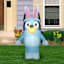 Bluey with Pink Bunny Ears Inflatable