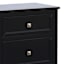 Providence Richard Accent Cabinet, Black