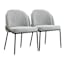 Aria Dining Chair, Light Grey