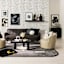 Onyx Wooden Cabinet, Black