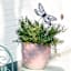 Providence Purple Metal Dragonfly Plant Yard Pick, 14"